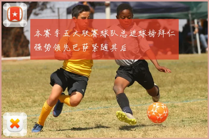 本赛季五大联赛球队总进球榜拜仁强势领先巴萨紧随其后